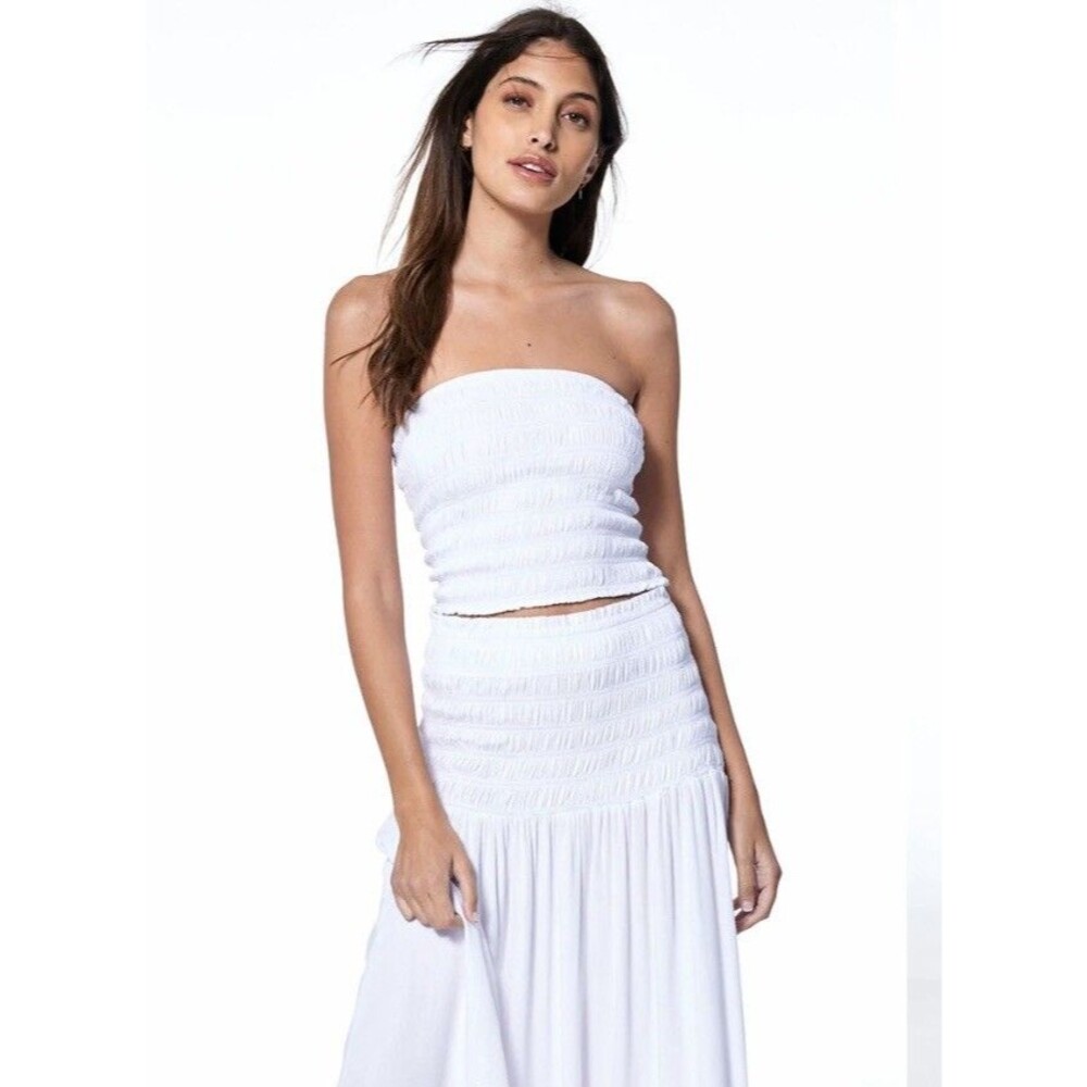 Young Fabulous & Broke Orchard Bando Strapless Top
